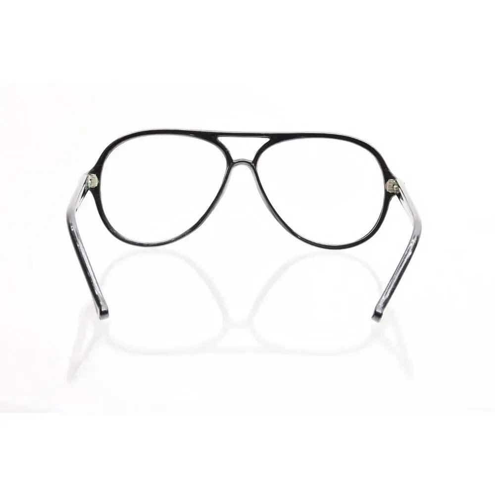 Vuarnet 374 PX Black Vintage France Sunglass / Eyeglass FRAMES ONLY - GOOD
